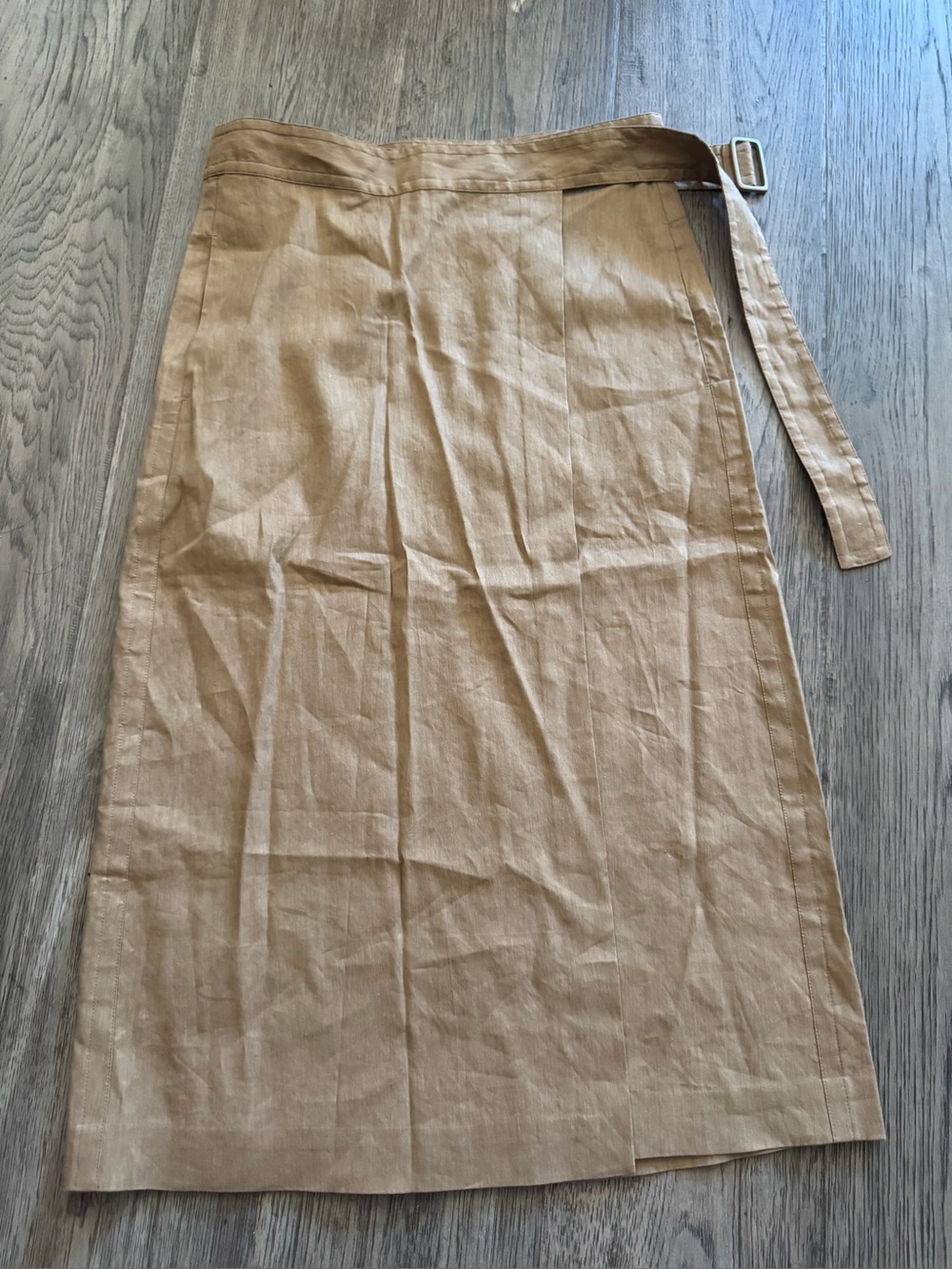 Vince linen Wrap Skirt with